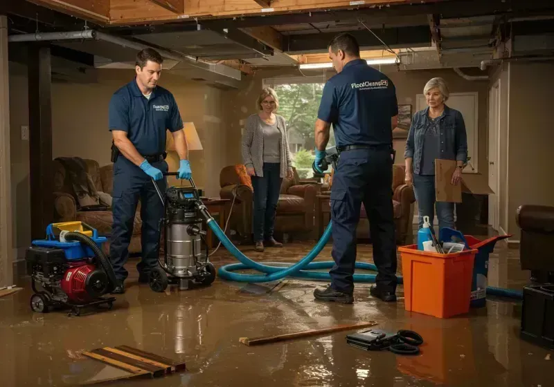 Basement Water Extraction and Removal Techniques process in Horace, ND